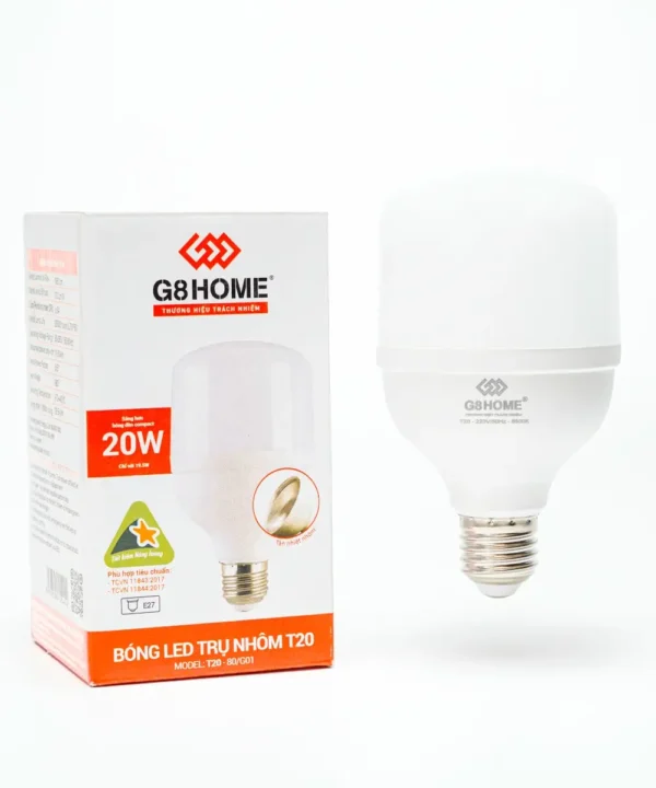 BÓNG LED TRỤ NHÔM T15 - Trí Việt