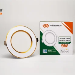 ĐÈN ÂM TRẦN 9W ÁNH SÁNG TRẮNG Tri Việt