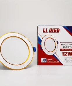 ĐÈN ÂM TRẦN ĐẾ MỎNG 12W ÁNH SÁNG ĐỔI MÀU (LI BIGD) Tri Việt
