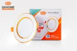 ĐÈN ÂM TRẦN ĐẾ MỎNG 7W ÁNH SÁNG TRẮNG - Trí Việt