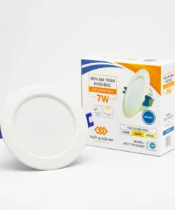 Alternative view of ĐÈN ÂM TRẦN KHỐI ĐÚC 7W ĐỔI MÀU