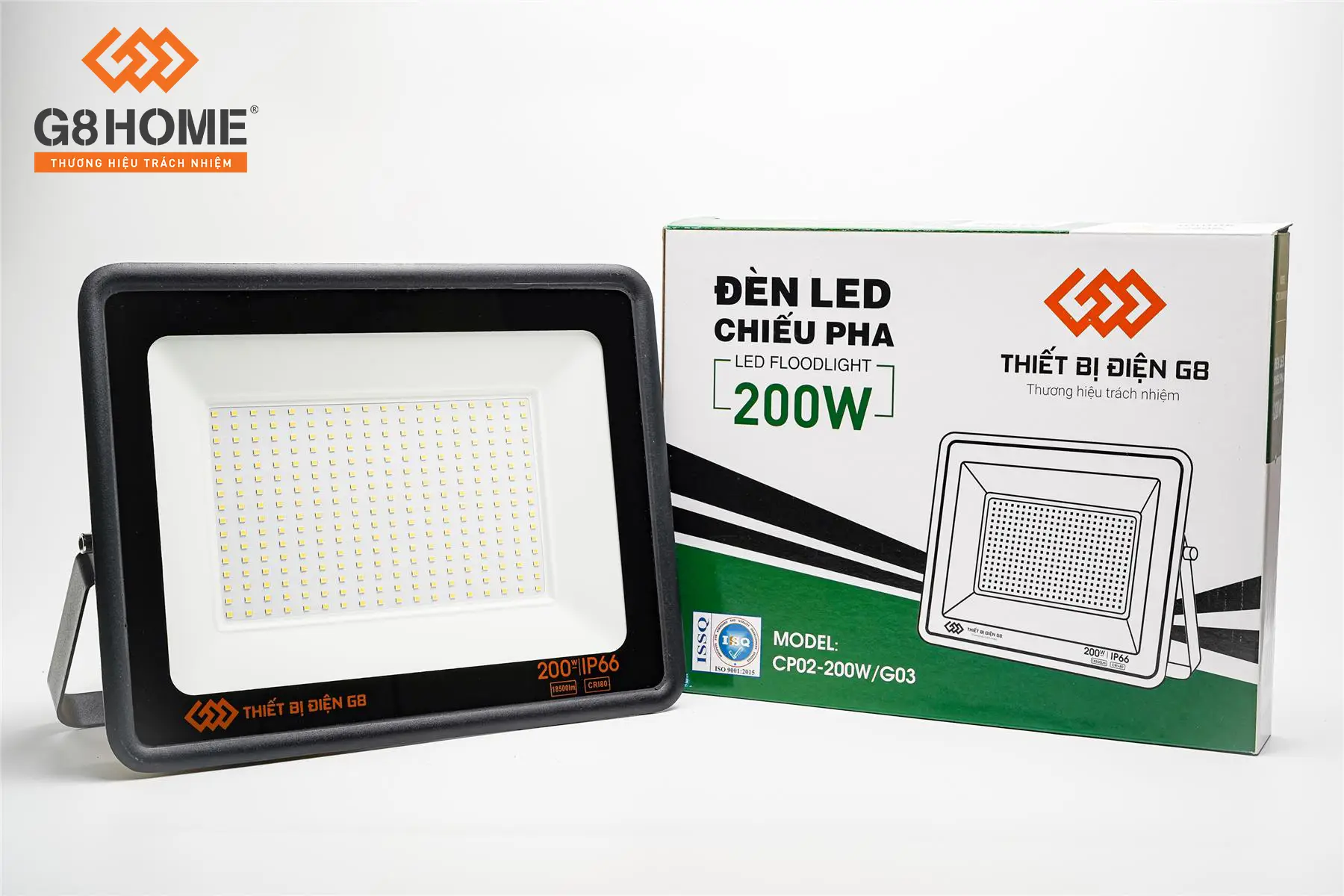 Đèn Led chiếu pha CP02 – 200W - Trí Việt