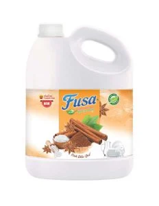 Nước rửa chén FUSA 3.8kg tinh dầu quế - Trí Việt chi tiết bao bì Nước rửa chén FUSA 3.8kg tinh dầu quế - Trí Việt chi tiết bao bì