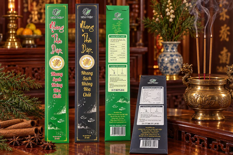 Hương Quế Tâm Việt trong không gian sử dụng Hương Quế Tâm Việt trong không gian sử dụng