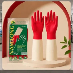 Găng tay cao su công nghiệp thuỷ sản size 8 – Nam Long – Trivietqni