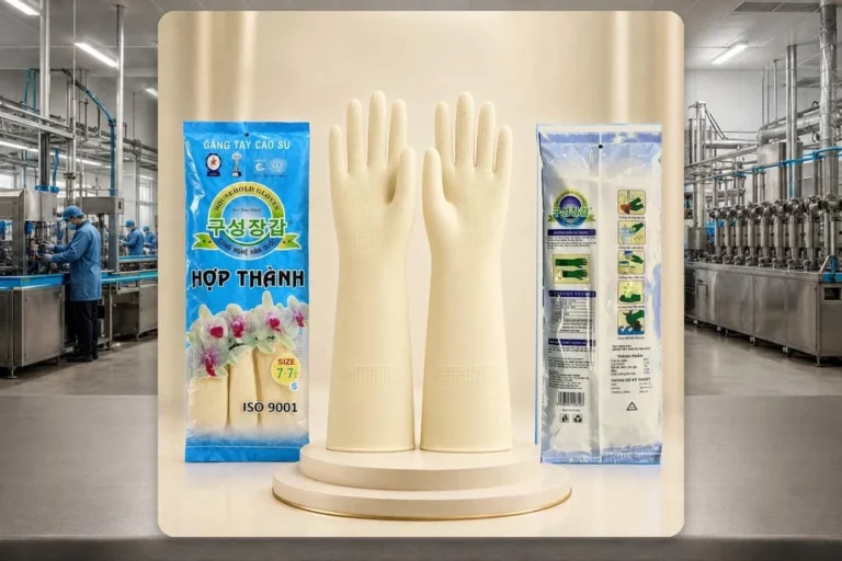 Găng tay cao su hợp thành size trung 7 – Hợp Thành – Trivietqni