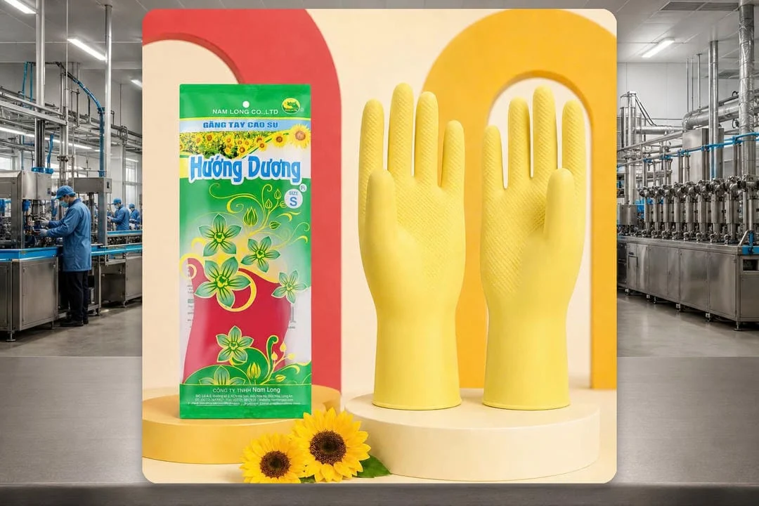 Quy cách đóng gói Găng tay cao su mini size 6 Hướng Dương Quy cách đóng gói Găng tay cao su mini size 6 Hướng Dương